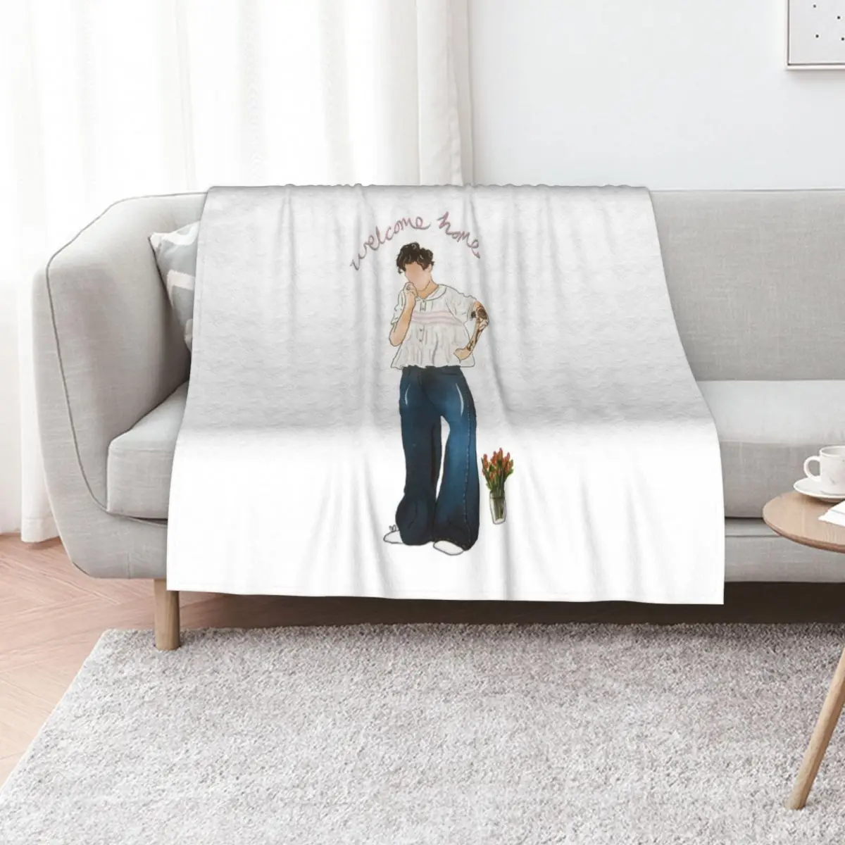 Harry’s House Throw Blanket Soft Beds Sofas Plaid Baby Large Single Blankets