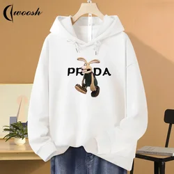 Limited Luxury Brand Fashion Pullover Graphic Print Casual Tops Man Women Clothes Cotton Streetwear Men Hoodies Free Shipping