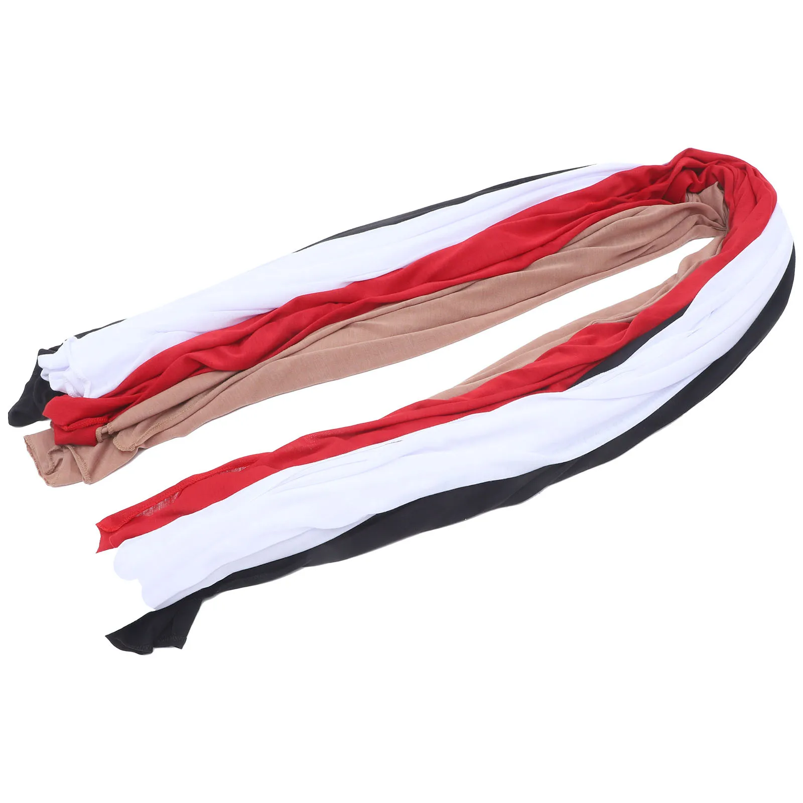 

4Pcs Women Turban Hair Wrap Comfortable Sleeping Head Scarf Windproof Long Hair Wrap Hat Women Turban Hat Scarf