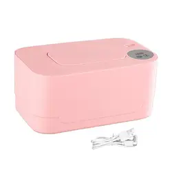 Baby Wipe Warmer Heater Wet Towel Dispenser Napkin Heating Box Home/Car Use Mini Wipe Warmer Case Disinfecting Wipes