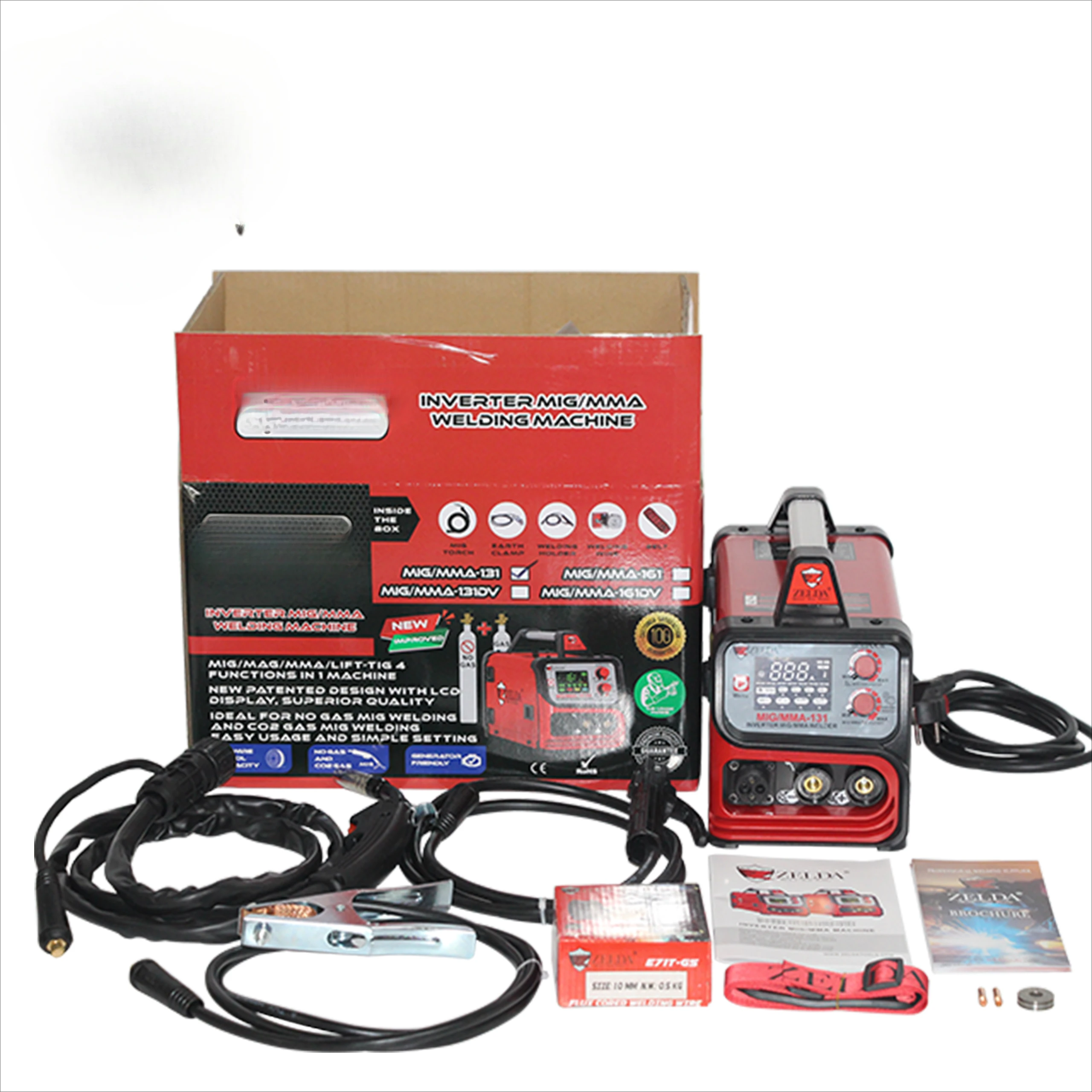 Welding Machine 3 in 1 Multifunctional MIG TIG CUT MMA Welding Machine Portable 130amp NEW