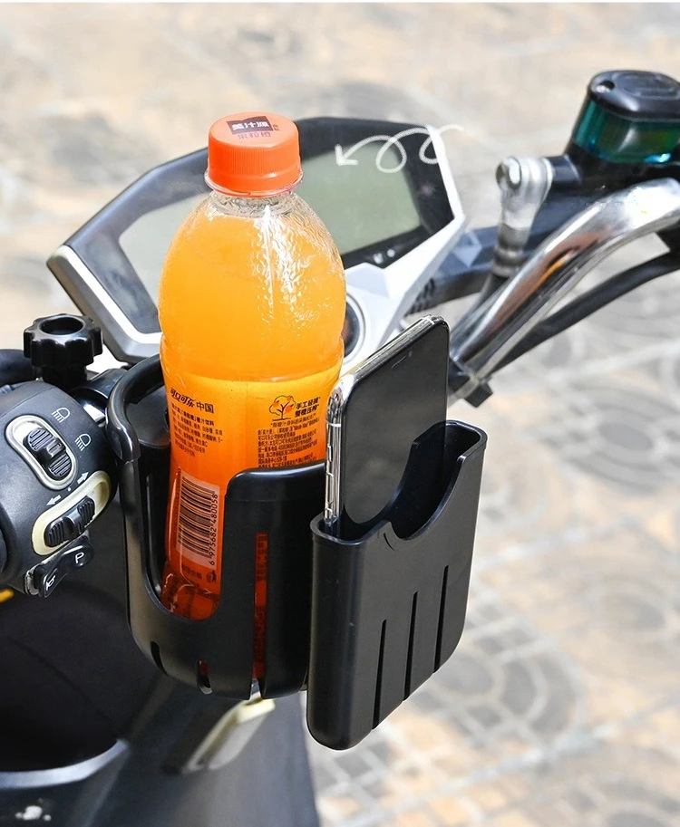 Fahrrad-Schnellverschluss-Doppelfunktions-Flaschenhalter Handyhalterung Hochfester ABS-Kunststoff Rutschfest und Erschütterungssicher – Detail 14