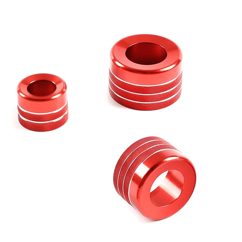 تتجه مكيف الهواء مقبض الصوت حجم لحن زر غطاء الكسوة الدائري لسيارات BMW X5 X6 E70 E71 F15 F16 2014-2018