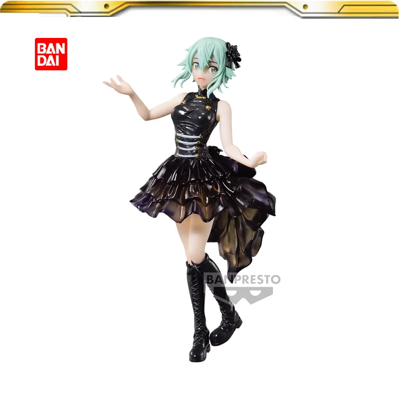 

BANPRESTO SAO Asada Shino Black Dress Original Sword Art Online Anime Figure Kids toy Christmas gift