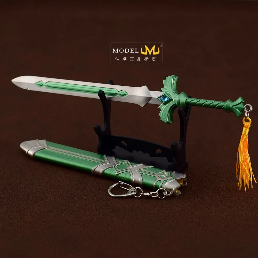 22cm Goddess Sword All Metal Gear Model LoZ Tears of the Kingdom Breath of the Wild Game Replica Link Collectible Decoration Toy