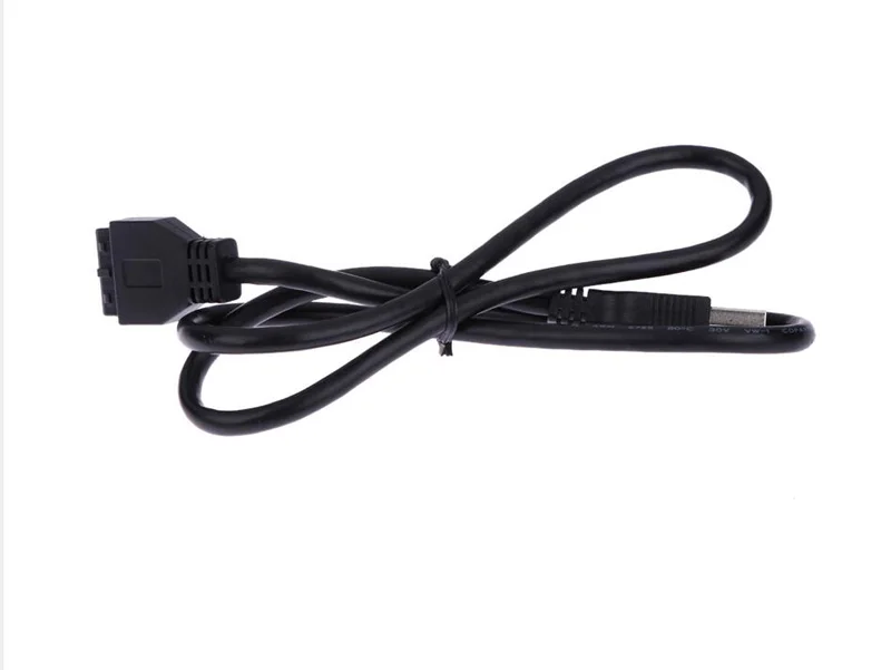 컴퓨터 케이스용 전면 패널 USB 3.0 허브, USB 3.0, 19 핀 헤더-A 타입 수 케이블, 5Gbps, 5.25 인치 CD-ROM 드라이브 베이 CD ROM, 7 포트