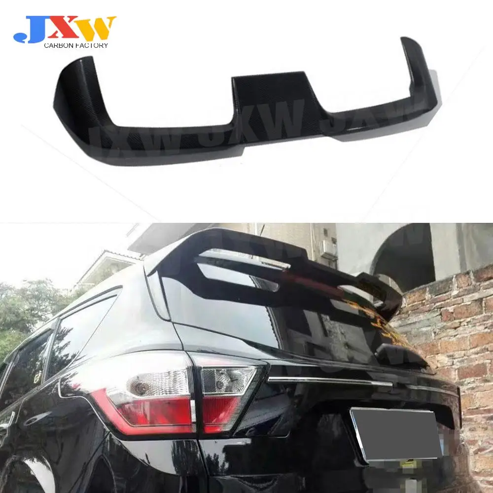 

High Quality ABS Material Rear Roof Spoiler Tail Spoiler Wings For Ford Escape Kuga 2013-2019 ST Style Spoiler