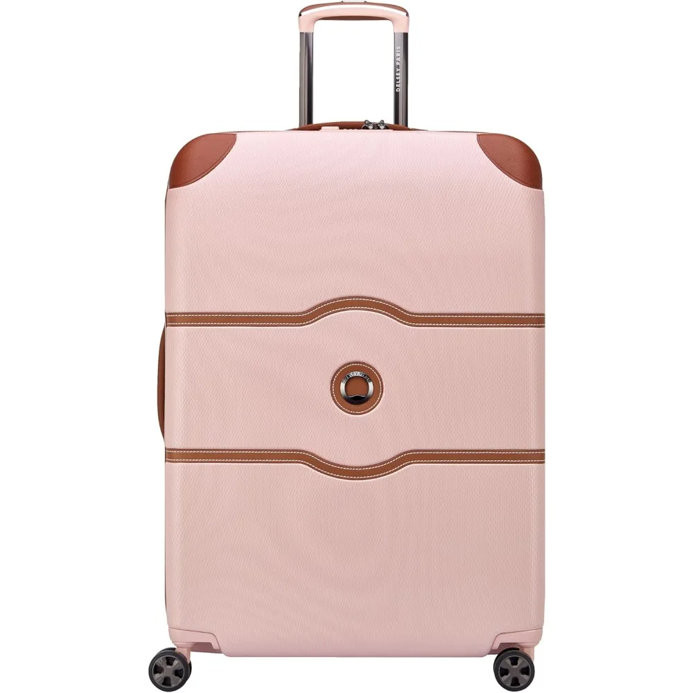 Equipaje giratorio grande de 28 pulgadas en color rosa rubor con tecnología Air 2.0 - Maleta de viaje estilo Chatelet