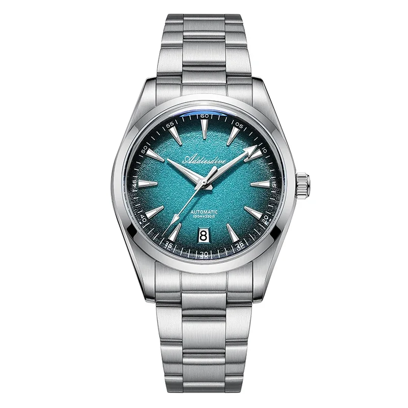 ADDIESDIVE New Men Watch 39mm Automatic 8215 Mechanical Watch Dive 100m Waterproof Domed Glass Luminous 316L Stainless Steel image 3
