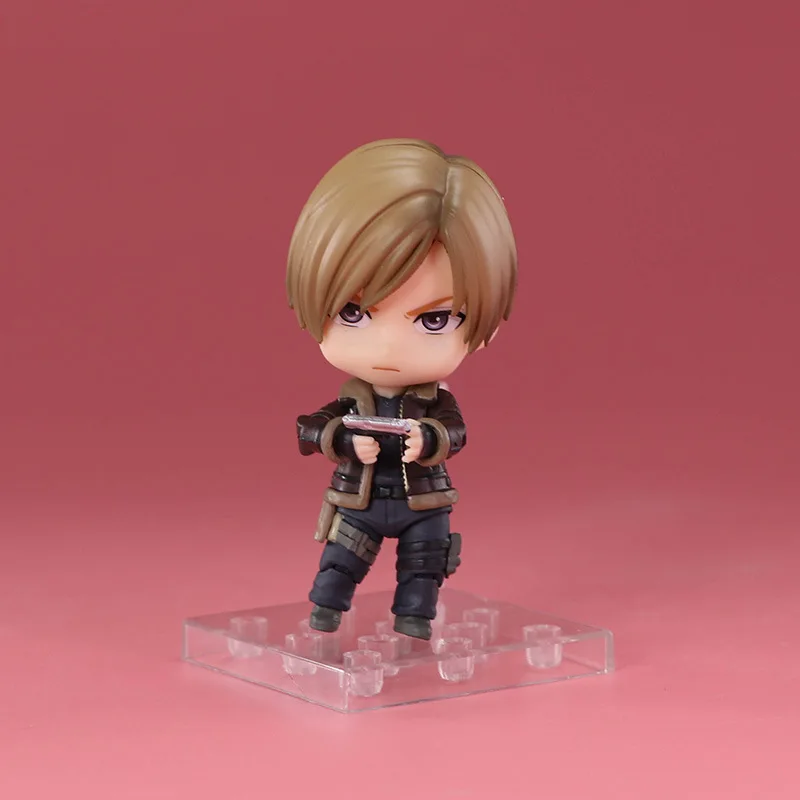 10cm Biohazard Anime Figure #2337 Biohazard Leon S.Kennedy Action Figures PVC Adult Collection Model Doll Toys Kids Gifts