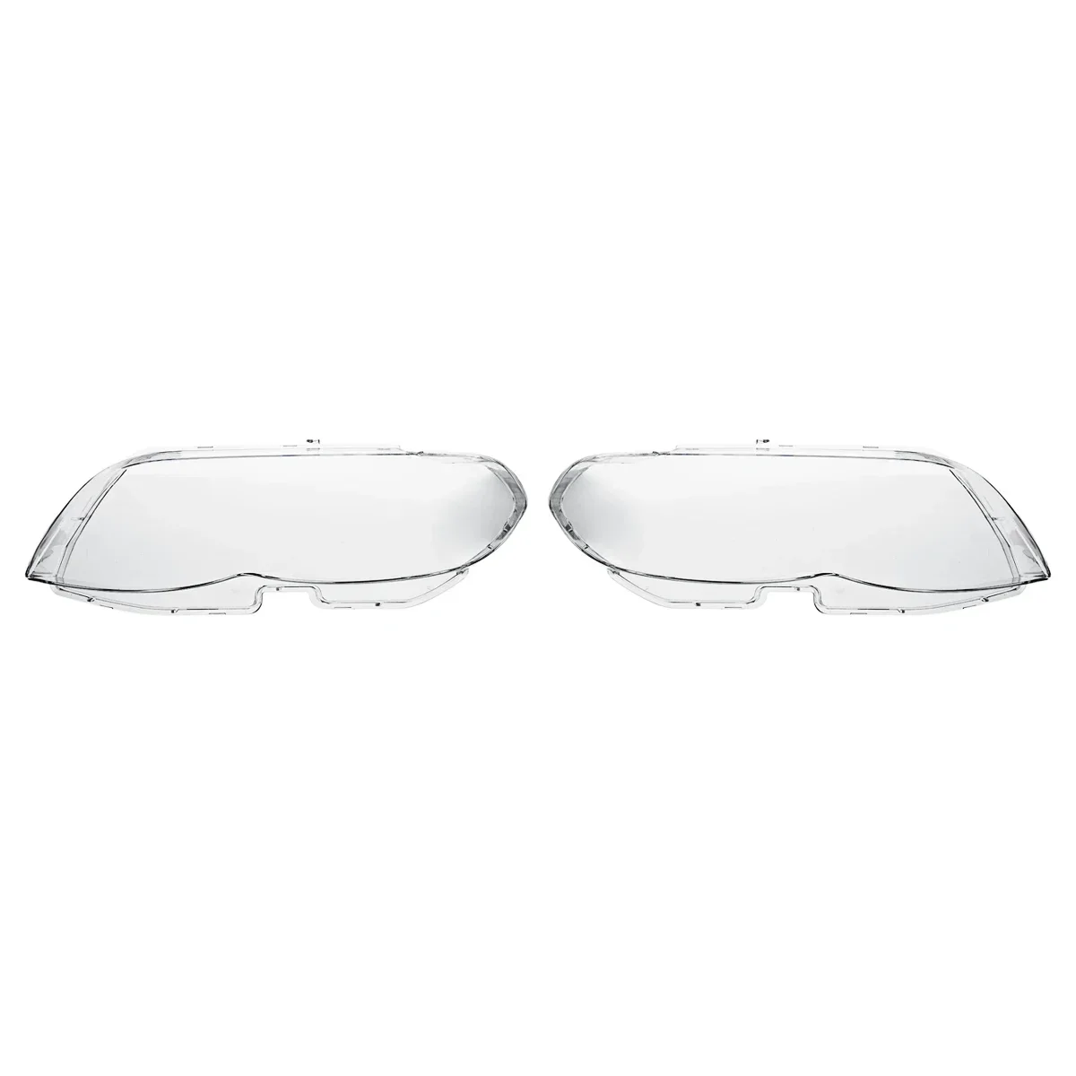 Left/Right Car Headlight Lens Cover Lampshade Shell For BMW X5 E53 2004 2005 2006 Headlamp Clear Cover Lampcover Lens Cover
