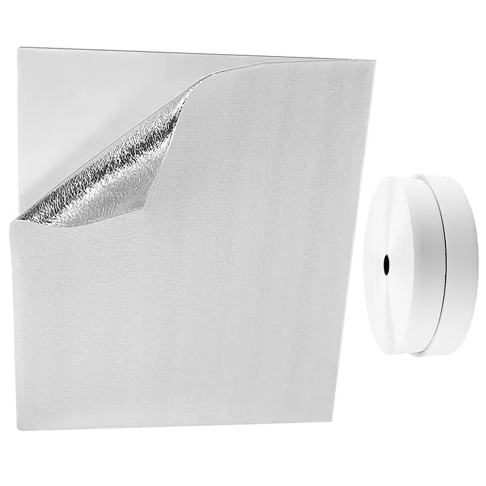 

Aluminum Film 129x95cm Attic Vent Cover Insulation Seal Reusable Easy Install Home Ceiling Air Ventilation Hood