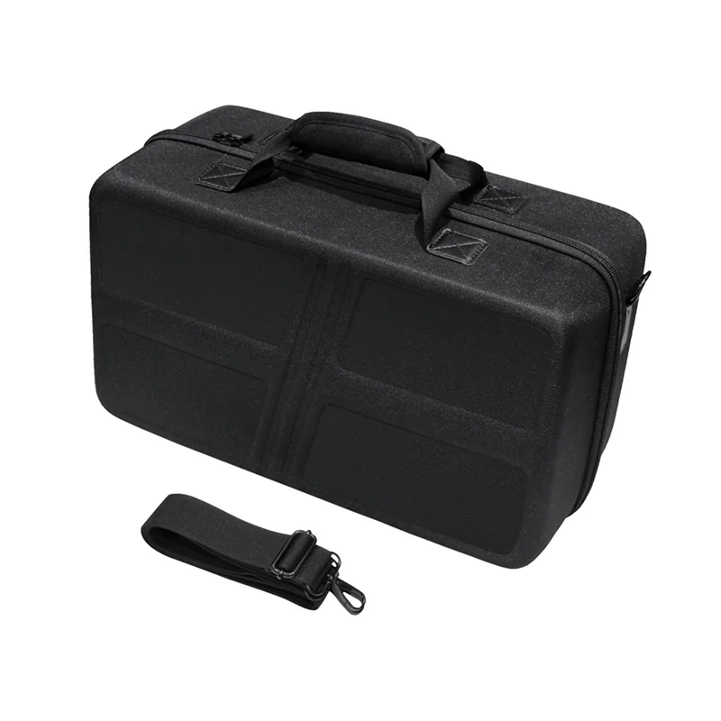 

A13E-Carrying Case For PS5 PRO Gaming Console Travel Storage Bag With Adjustable Shoulder Straps And Comfort Handle