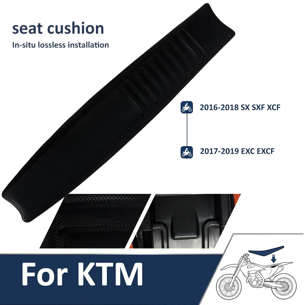 For KTM SX SXF XC-F XC-W EXC 125 150 250 450 Anti-Slip Waterproof Wear-resistant Seat Motorcycle Off-Road Seat Lower Seat