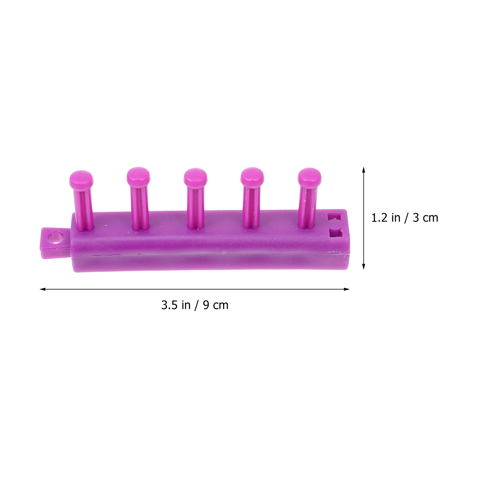 1Set Knitting Tool Set Diversified for DIY Hat Scarf Sweater Wool Weaving Plastic Sweater Knitter Hand Knitting Kit Mini