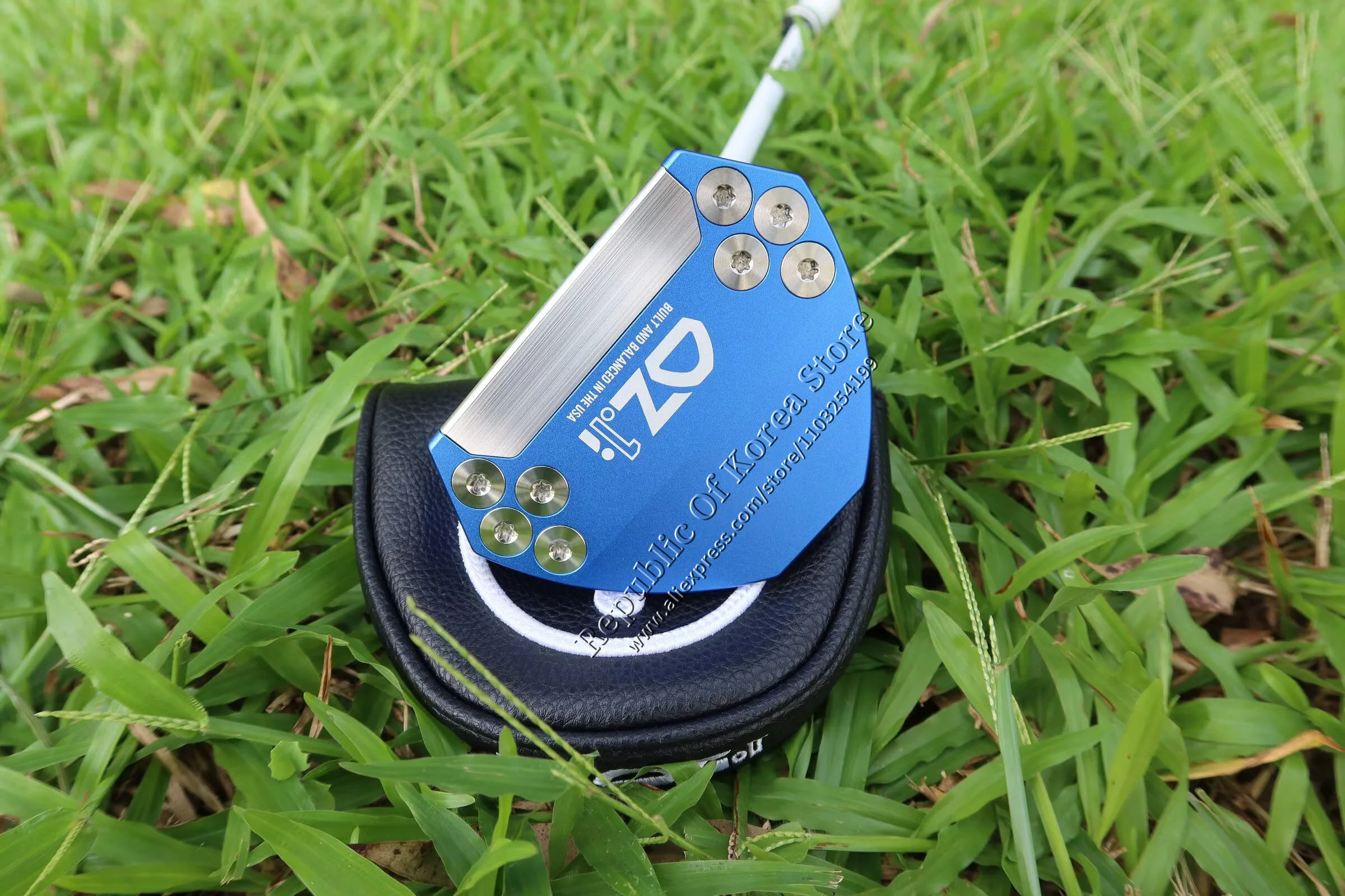 

LAB Golf blue OZ1i Putter Сбалансированная клюшка с нулевым крутящим моментом Сталь 33, 34, 35 36-дюймовый вал Клюшка для гольфа с крышкой головки