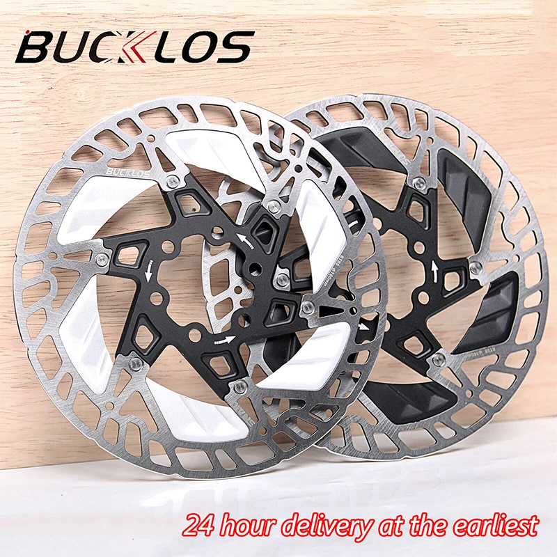 

BUCKLOS 160mm Bike Centerline Rotor Heat Dissipation Mountain Bike Floating Rotors Aluminum Alloy Bicycle Hydraulic Brake Rotor