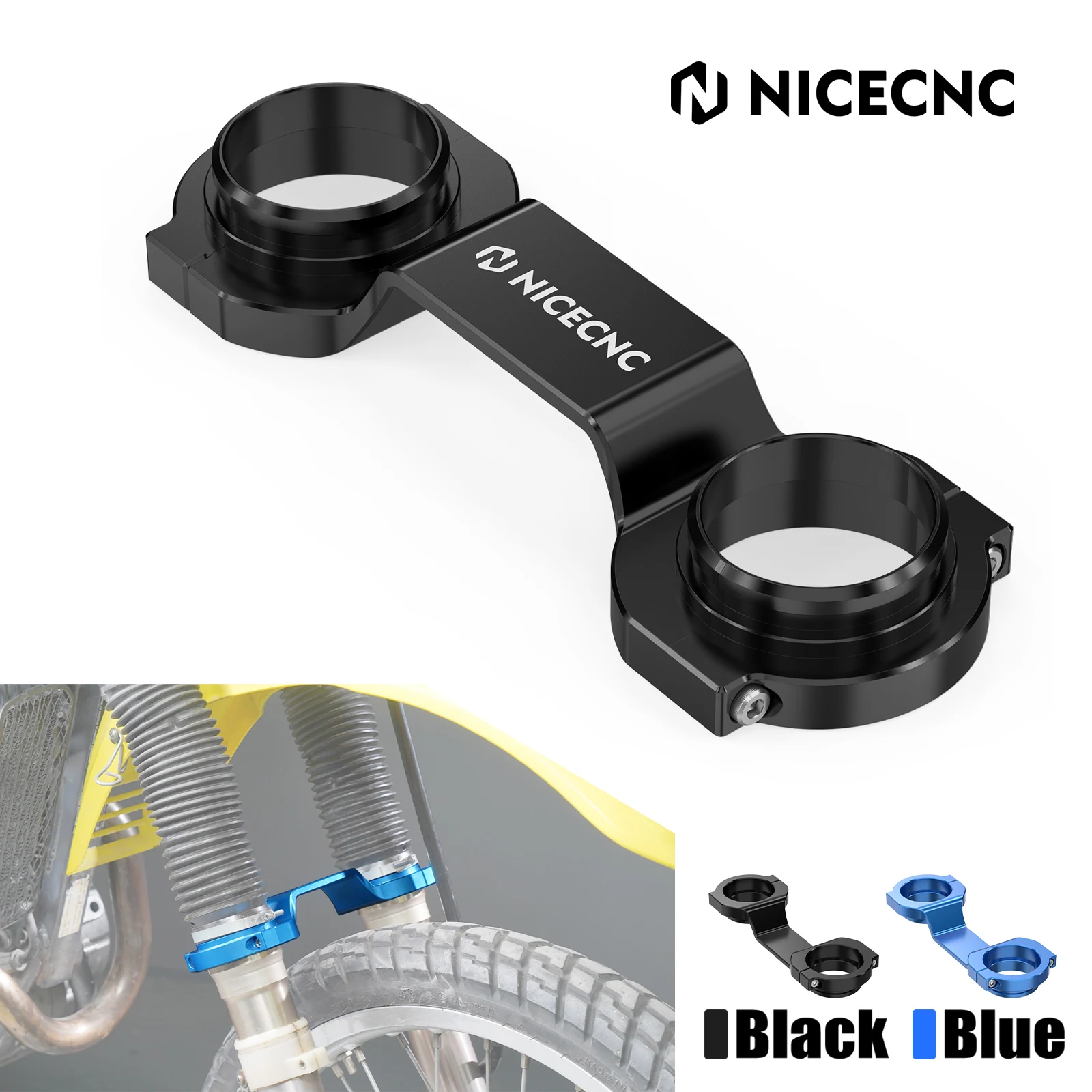 

Для Suzuki DR650 S SE DR650S/SE DR650S DR650SE 1996-2024 гг. Стабилизатор вилки Алюминиевая скоба вилки Виброустановщик