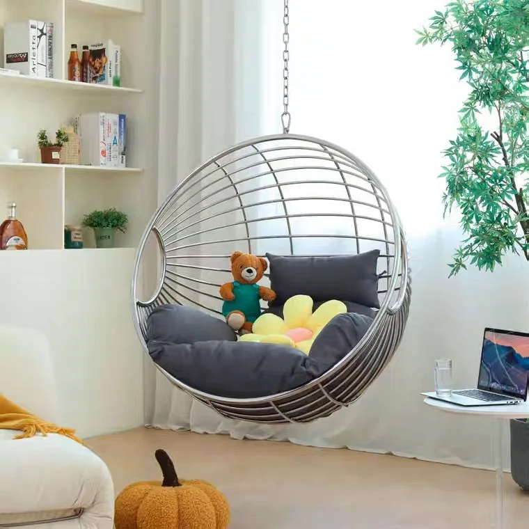 Recliner Outdoor Bird's Nest Rocking Chair Hanging Chair Home Balcony Room Living Room Acrylic Suspension