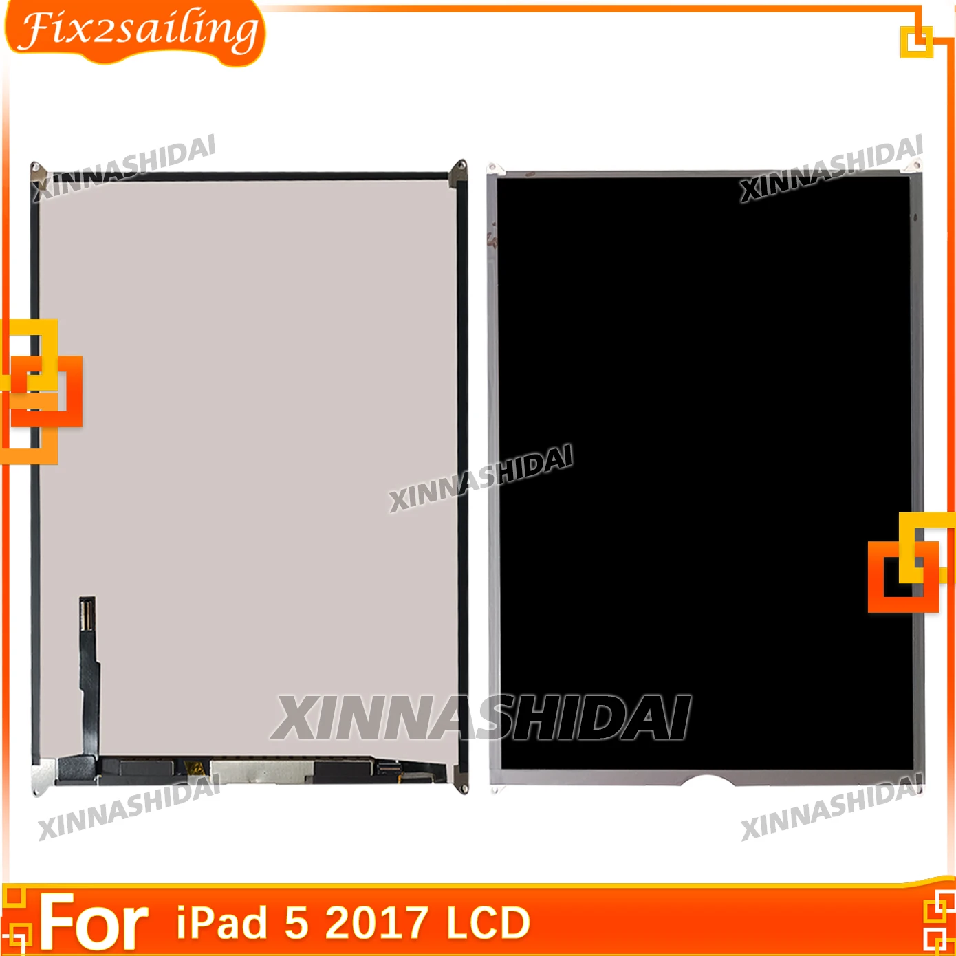 Super For iPad 5 2017 A1822 A1823 LCD Display Touch Screen Digitizer Panel Glass A1822 A1823 LCD Replacement For iPad 5 2017