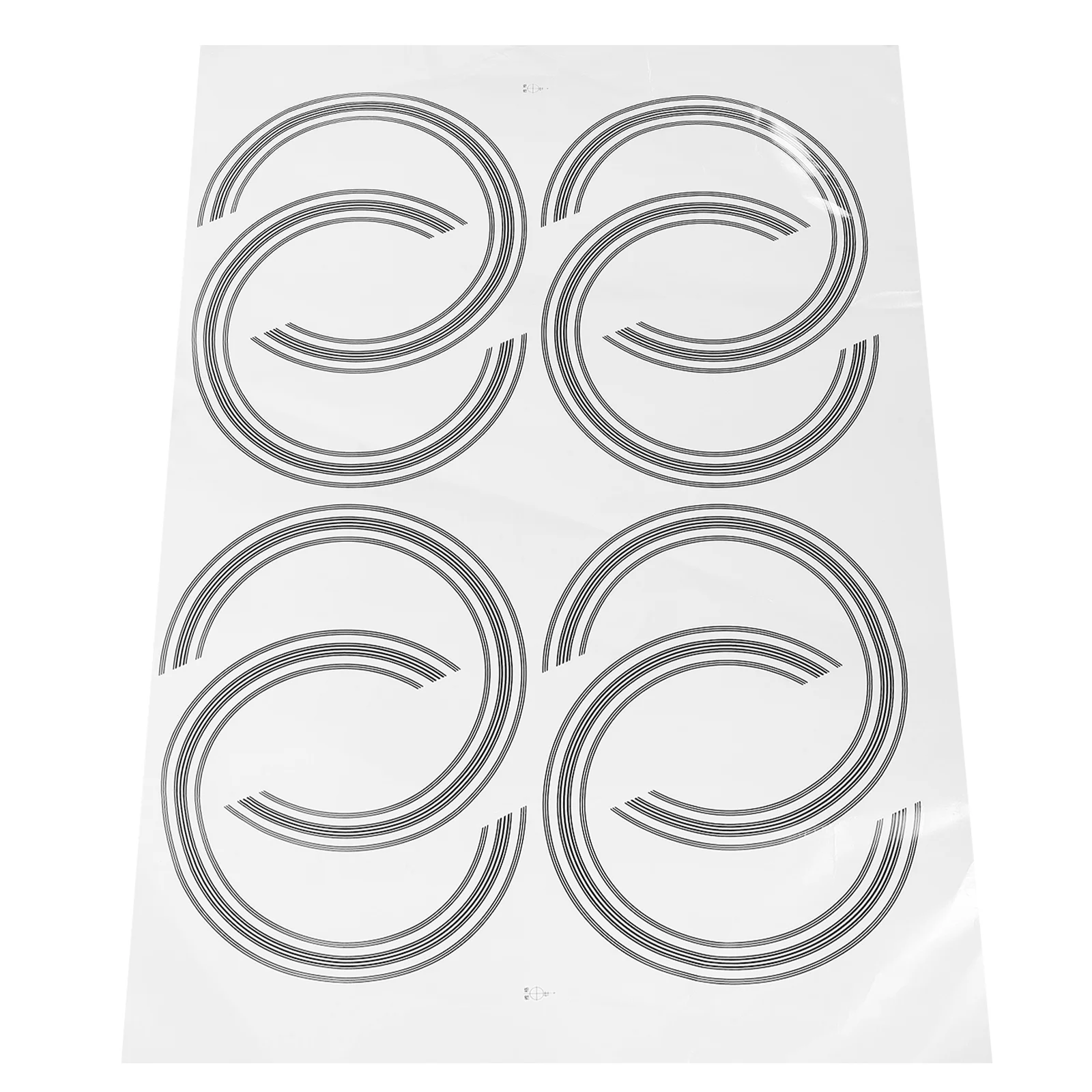 

8 Pcs Decals for Guitar Sound Hole Soundhole Sticker Acoustic Stickers Inlay Decorate and