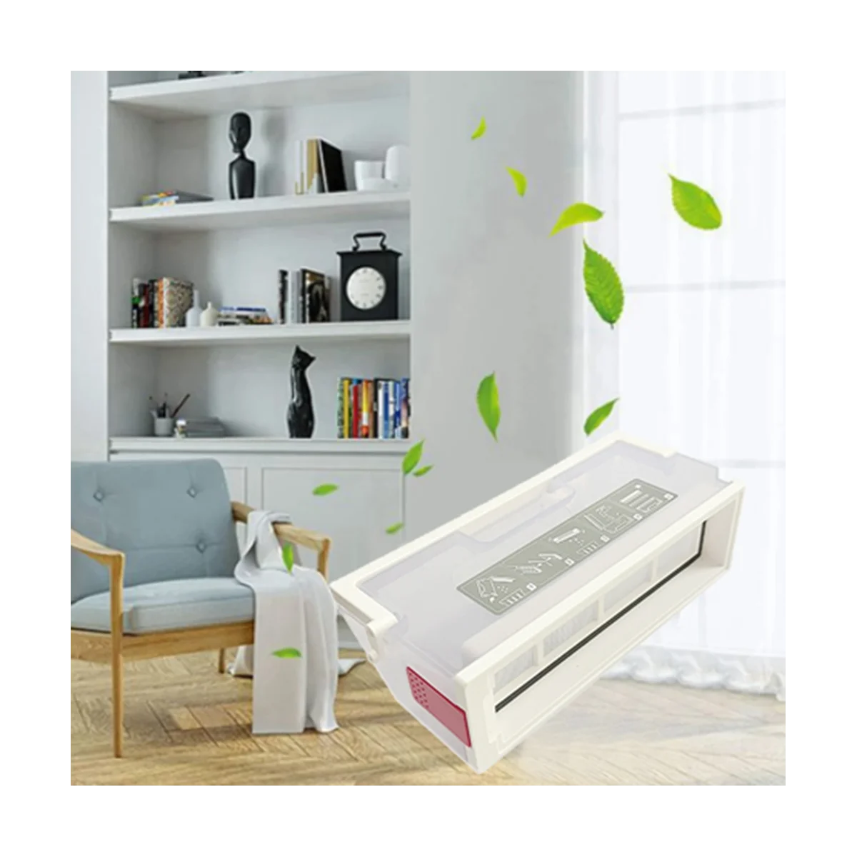 กล่องเก็บฝุ่นสำหรับหุ่นยนต์เก็บฝุ่นอะไหล่เครื่องดูดฝุ่น T8/T9/T5/N5