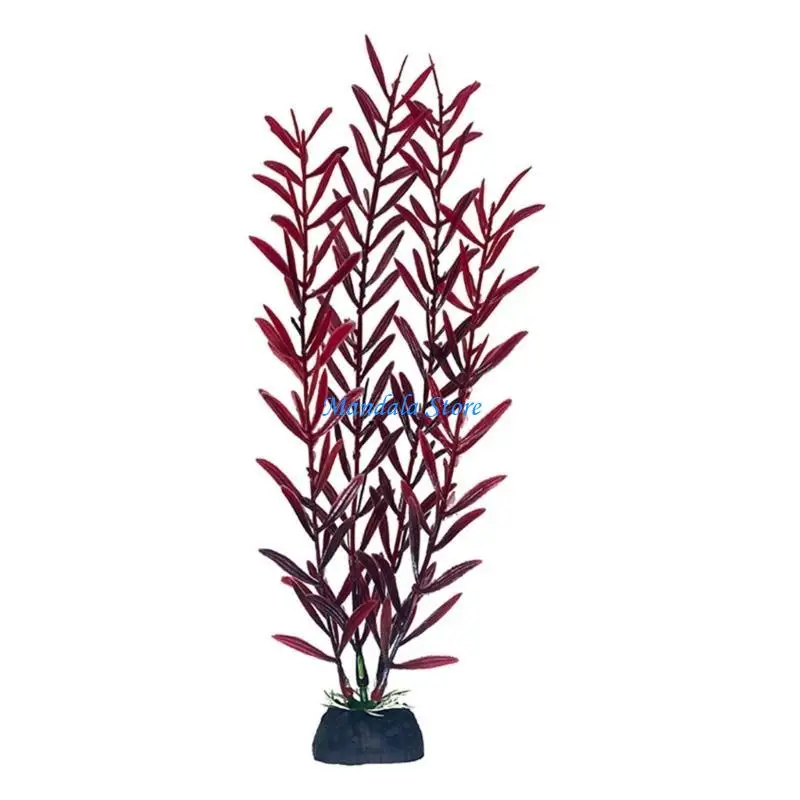

U2JC Aquatic Artificial Water Grass FishTank Aquarium Decor Artificial Water Plant