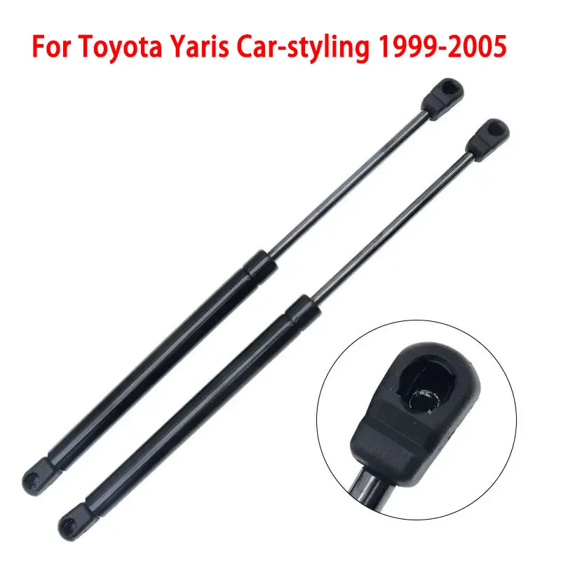2 szt. Podnośniki gazowe tylnej klapy bagażnika 6895009110   Dla Toyota Yaris Car-styling1999 2000 2001 2002 2003 2004 2005