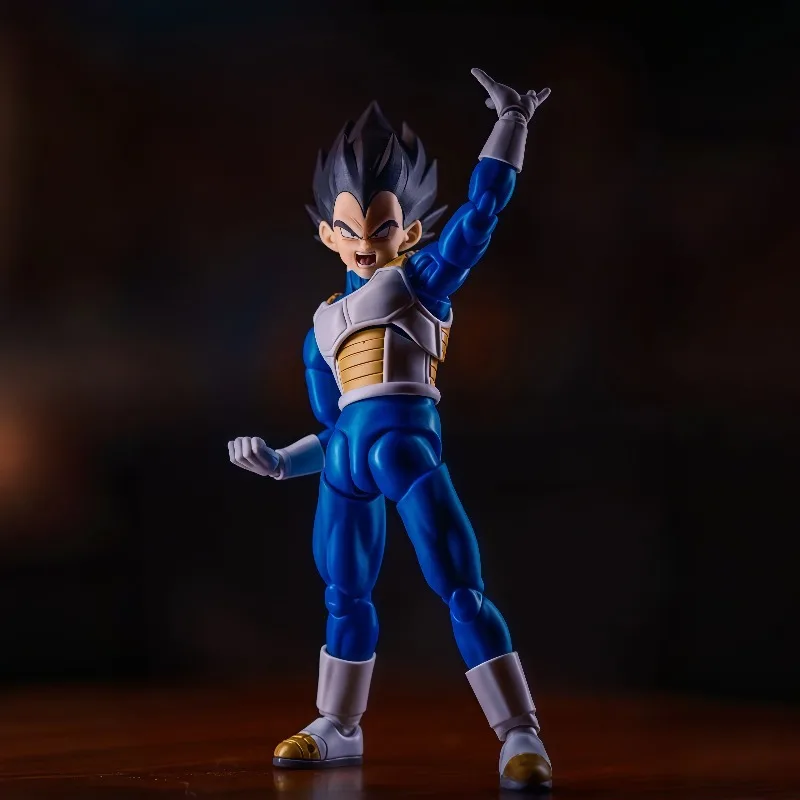 100% Original Bandai S.H.Figuarts Dragon Ball DAIMA Vegeta -DAIMA- Collectible Action Figure Brand New Free Shipping In Stock view 6