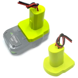 Battery Adapter for Ryobi ONE+ 18V Nimh/Li-ion Battery DIY Power Wheels Adapter Tool Connector for RYOBI Battery Dock Adapter