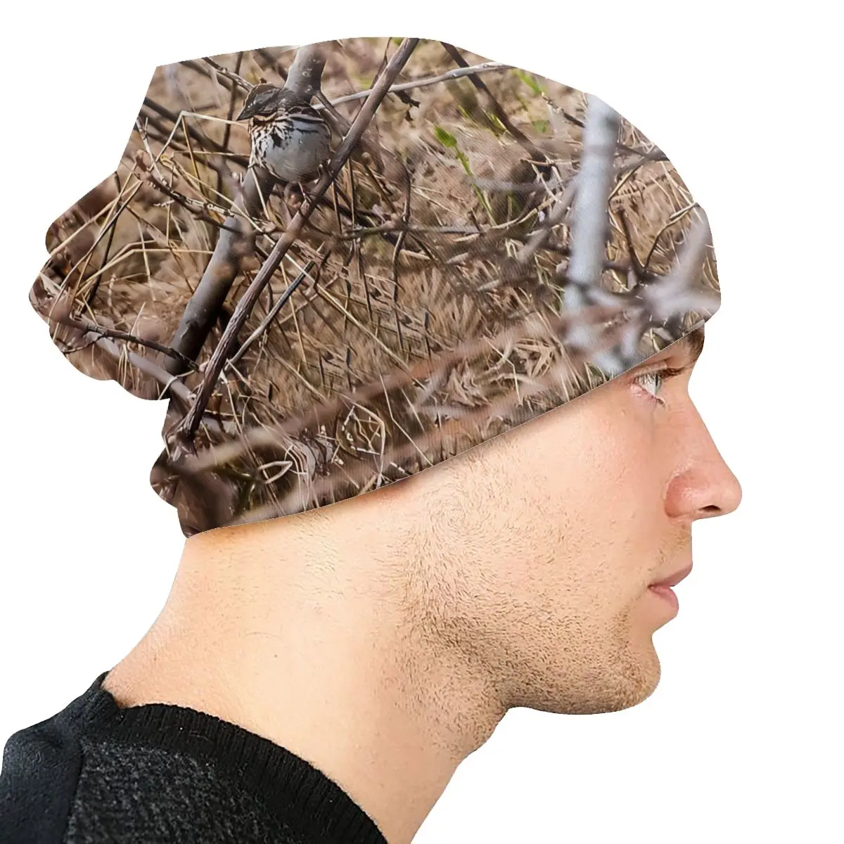 Hunter\'s Camouflage Thin Skullies Beanies Autumn Spring Caps For Men Women Camouflage Ski Caps Bonnet Hats