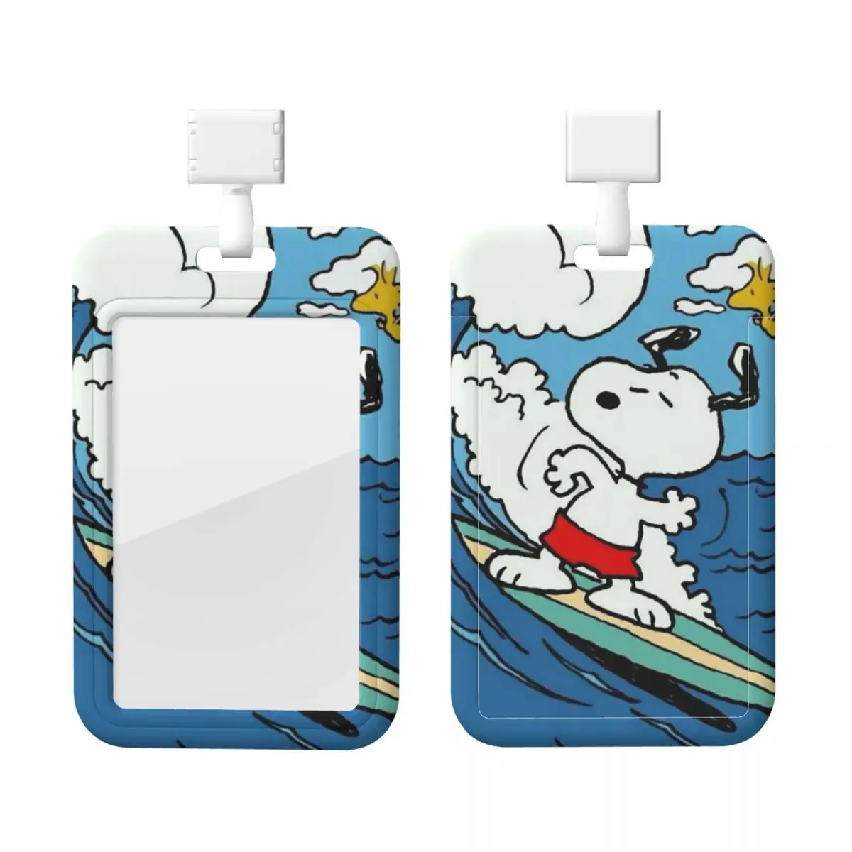 

Custom Neck Lanyard Card Holder S-Snoopys Card Badge Holder For Subway Bus Bank Card Lanyard Credential Badge Holder for Offices