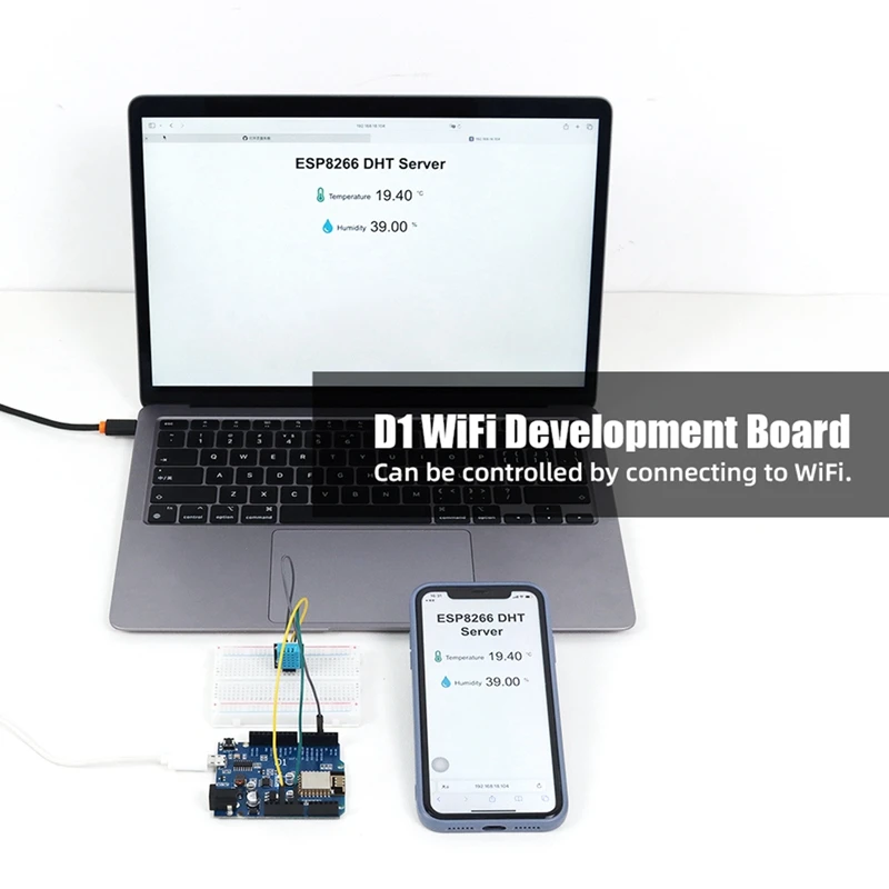 Kit di avviamento di base per programmazione Arduino D1ESP8266 Wifi R3 componente Kit di elettronica fai da te Set completo educativo