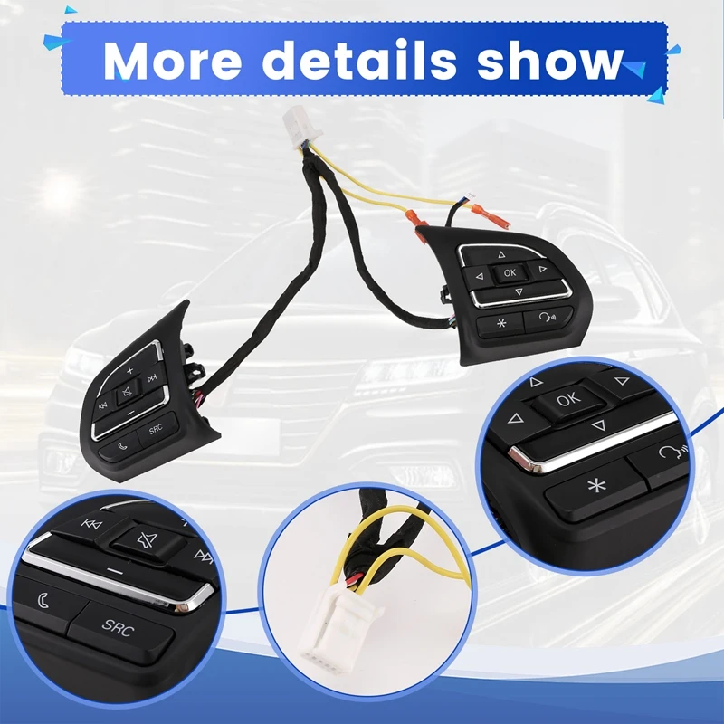 New Car Combination Switches Steering Wheel Button Cruise Control Switch For Saic Roewe RX5 MG ZS Car Motor Parts