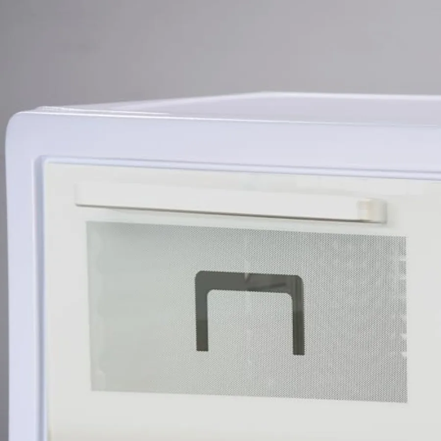 Scatola per la pulizia delle unghie Scatola per la pulizia dell'attrezzatura del salone da 48 litri Armadietto per la pulizia multifunzionale Forniture per barbiere per studio del salone di bellezza spa