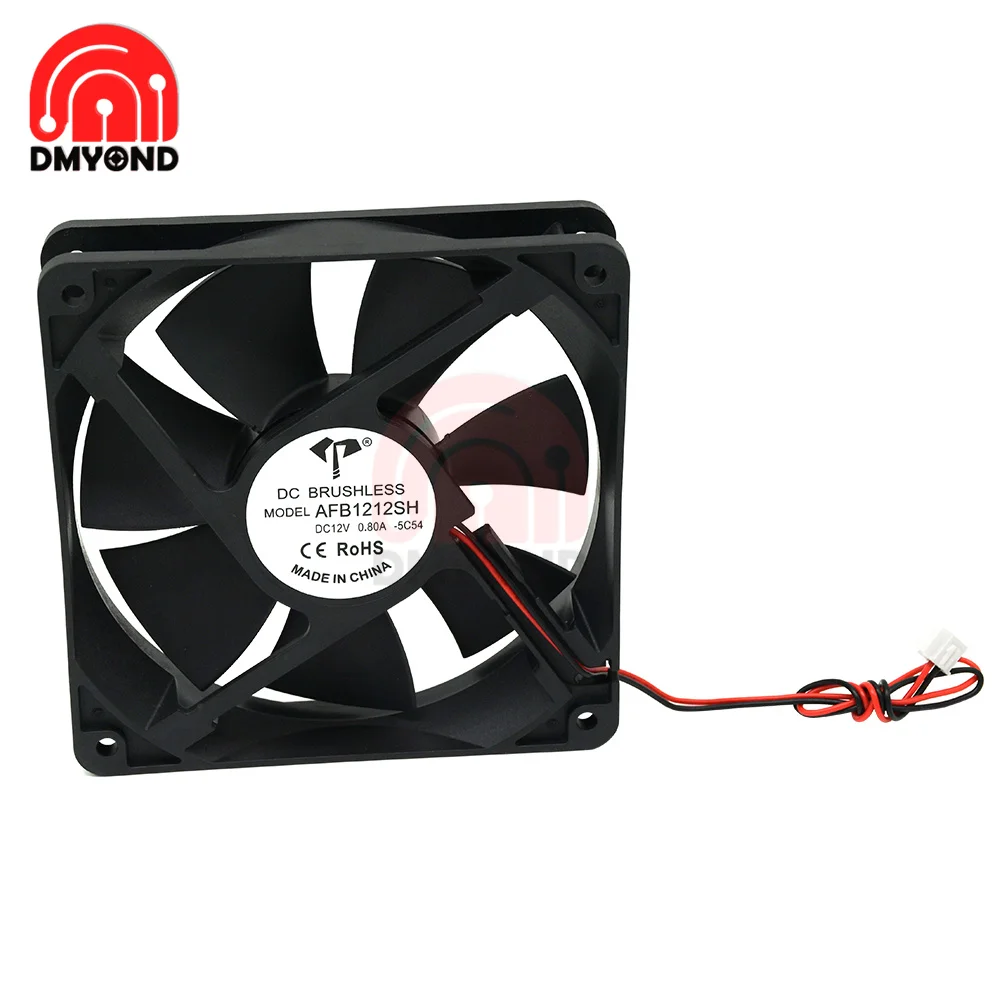 120mm 12cm Cooling Fan AFB1212SH FFB1212SH 4710KL-04W-B56 12025 12V Case Cooler Fans