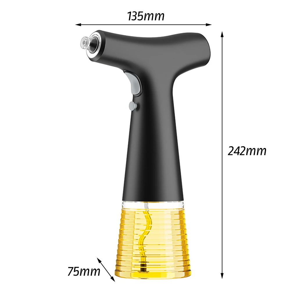 240ml Electric Olive Oil Sprayer Bottle Dispenser Kitchen Oil Bottle Soy Sauce Vinegar Storage Bottle Electric Oil Dispenser view 6