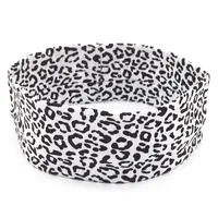 Colorful leopard print elastic sports yoga running headband face wash headband - Image 2