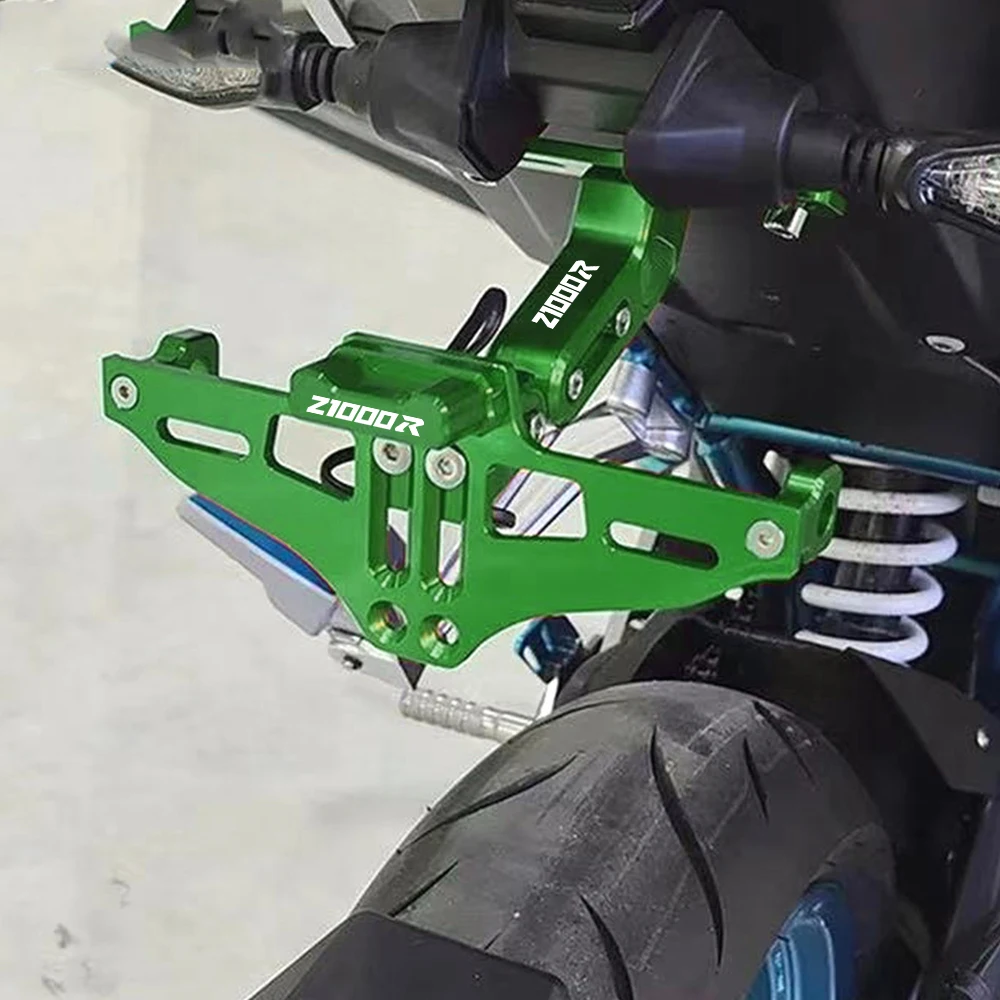 

Motorcycle For Kawasaki Z1000R Z 1000R Z1000 R 2017 2018-2025 2024 2023 Rear Tail Tidy License Plate Holder Bracket LED Light