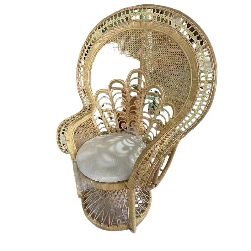 

South East Asia style peacock chair, balcony leisure chair single sofa chair home living room backrest