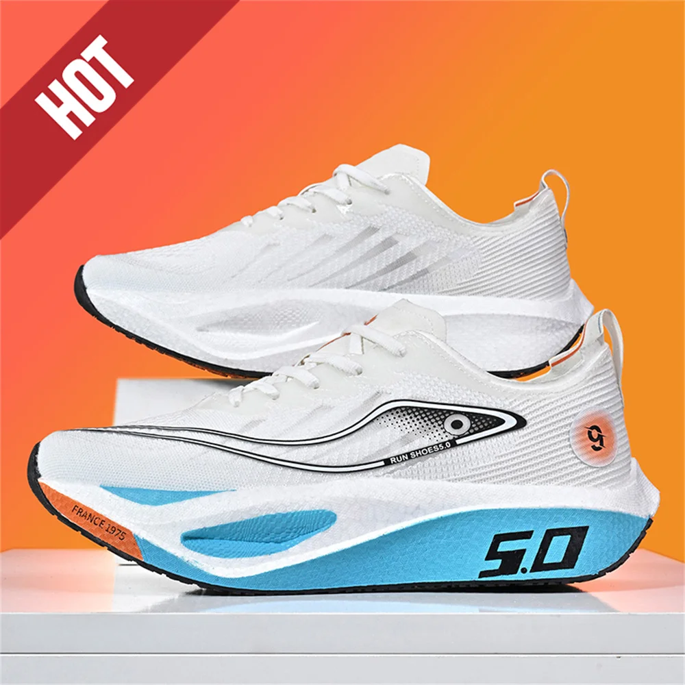 Running Shoes Carbon Board Profession Marathon Men Sports Breathable Lightweight Women's Comfortable Athletic Nonskid Sneakers