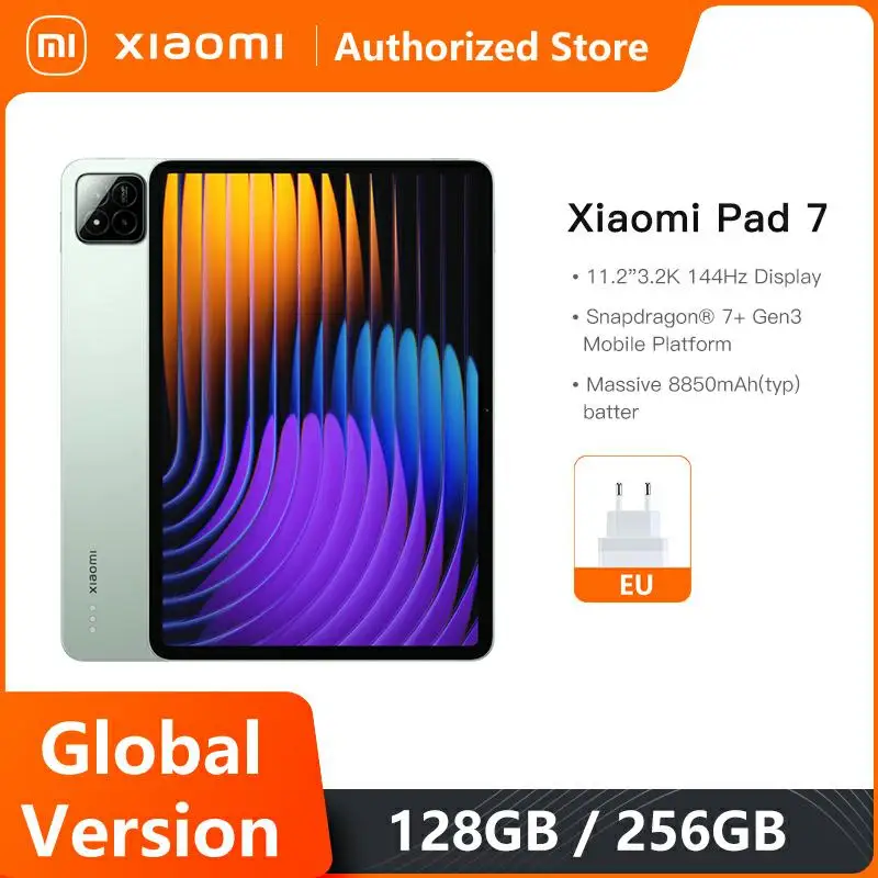 XiaomiPad7MiTabletGlobalVersionSnapdragon7+Gen311.2"3.2K144HzDisplayAdrenoGPU45WTurbocharge8850mAh-AliExpress
