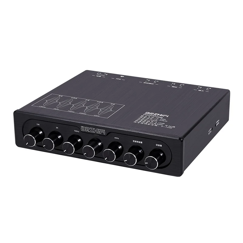 

EQ500SE Audiophile Pre-Amplifier 5-Band EQ Tone Audio Processor Effects Device
