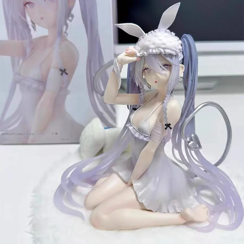 

Милый натуральный Bandai Banpresto Rurudo Eve Sleepy Bunny Girl, аниме-фигурка, коллекционные игрушки, модель, орнамент, подарок на день рождения
