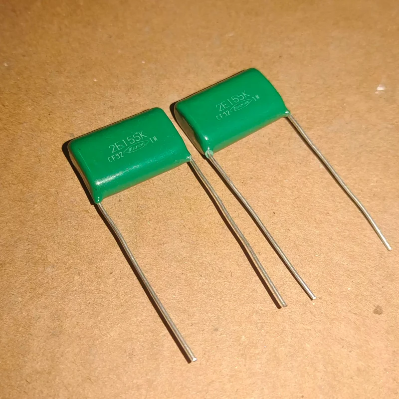 10-100pcs Japan Macon 2E155K 1.5uf 250v Non Inductive Coupled Non Polar Thin Film Capacitor P22
