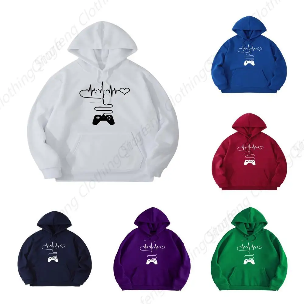 

Men's Graphic Drawstring Pullover Hoodies Long Sleeve Hooded Sweatshirt Tops Black