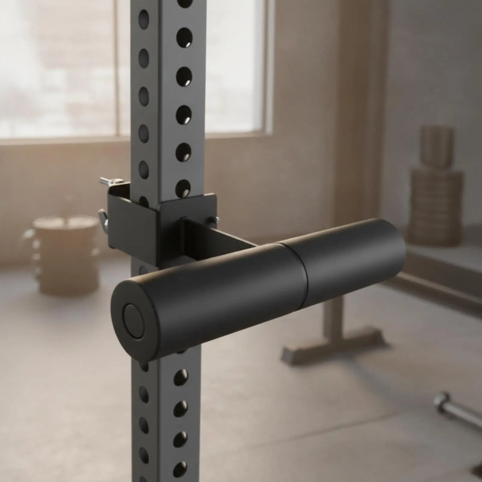 Leg Support Attachment Compact Inverted Press-up Attachment Steel for Home Gym
