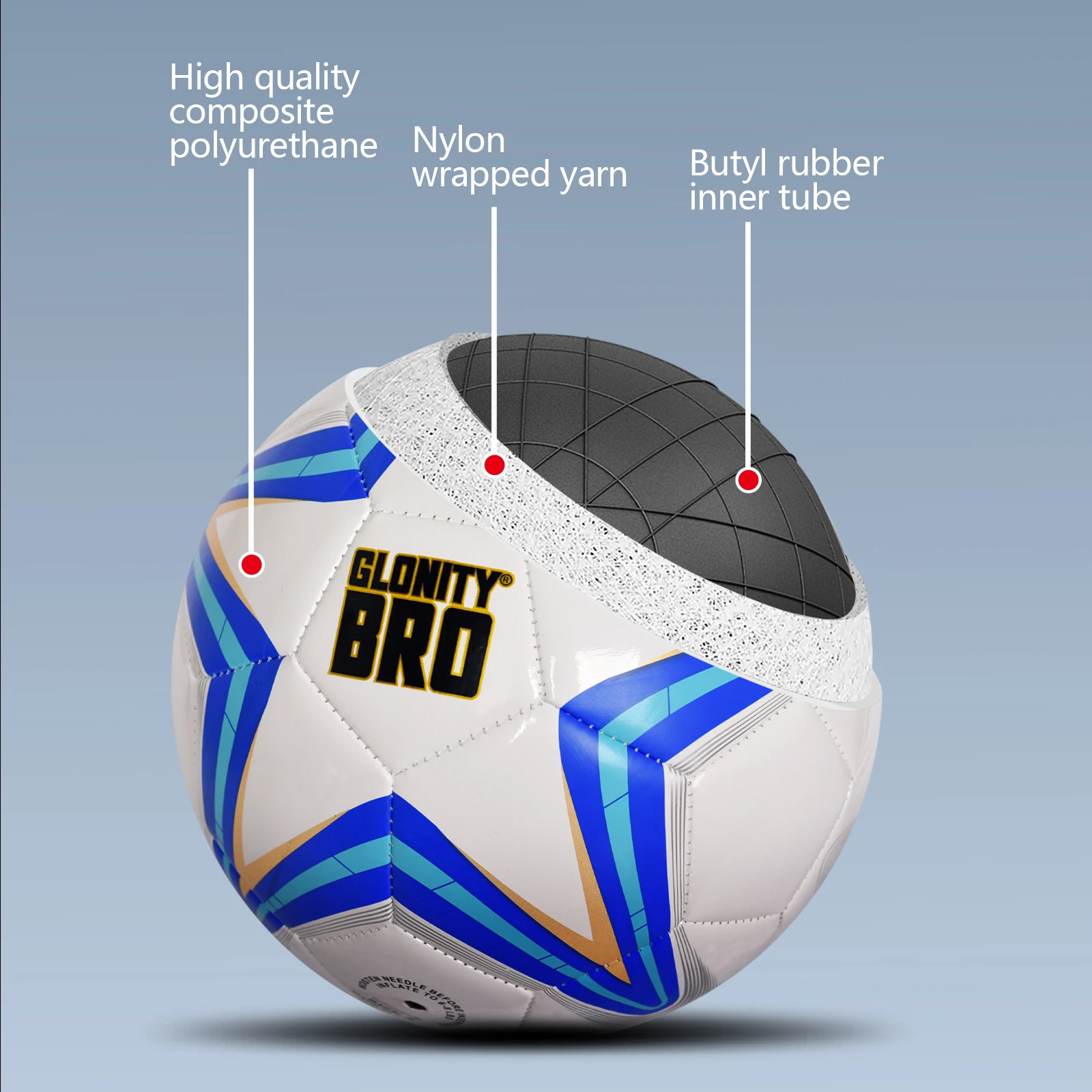 Bola de futebol-fósforo jogo treinamento de futebol wear-resist bola-tamanho 5 para crianças e adultos jovens homens dentro e ao ar livre macio pu equipe de futebol branco