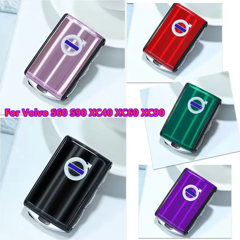

Remote Control Case Fob Shell Cover Replace for Volvo S60 S90 XC40 XC60 XC90