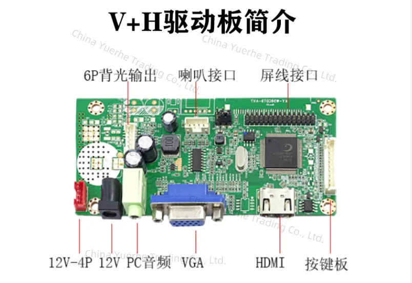 

Экран ноутбука DIY модифицированный портативный ЖК-драйвер, комплект корпуса, расширение, разделенный экран, дополнительный экран